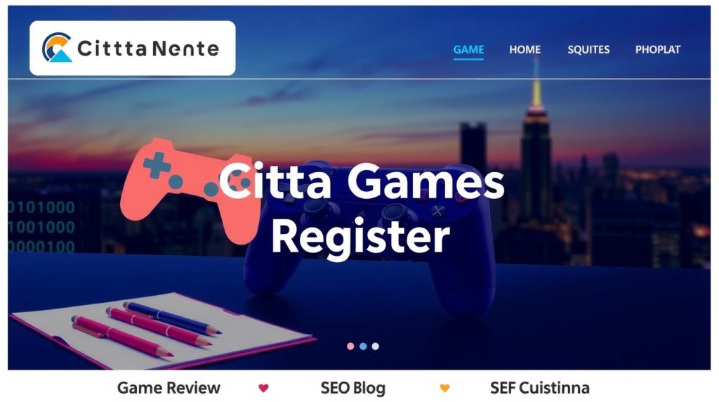 citta games register